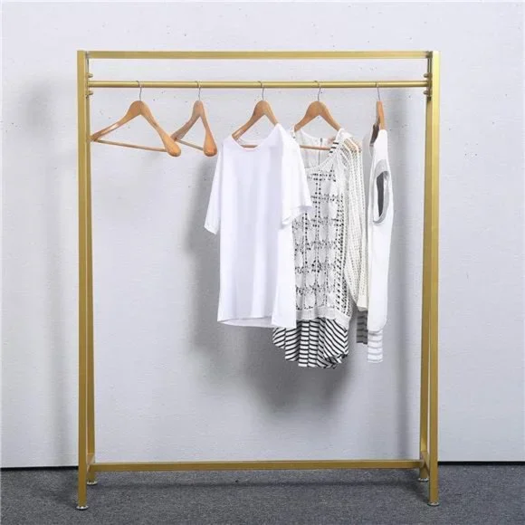 Storage & Organization | Moden Metal Clothes Rack With Clothing Hanging Rack Organizegold | Poshmark Storage & Organization | Moden Metal Clothes Rack With Clothing Hanging Rack Organizegold | Poshmark
